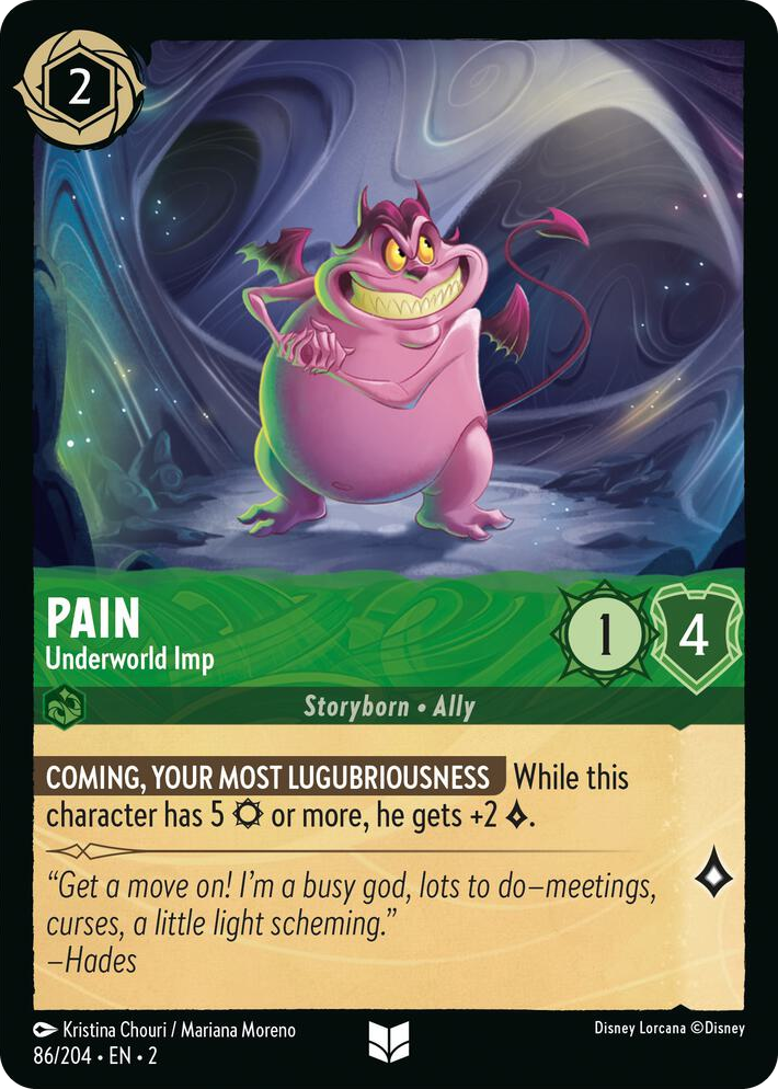 0086 Pain - Underworld Imp Uncommon Rise of the Floodborn