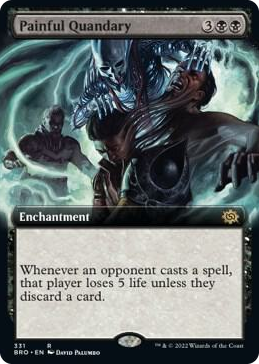 0331 Painful Quandary (Extended Art) R The Brothers' War