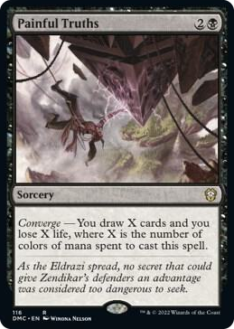 0116 Painful Truths R Commander: Dominaria United