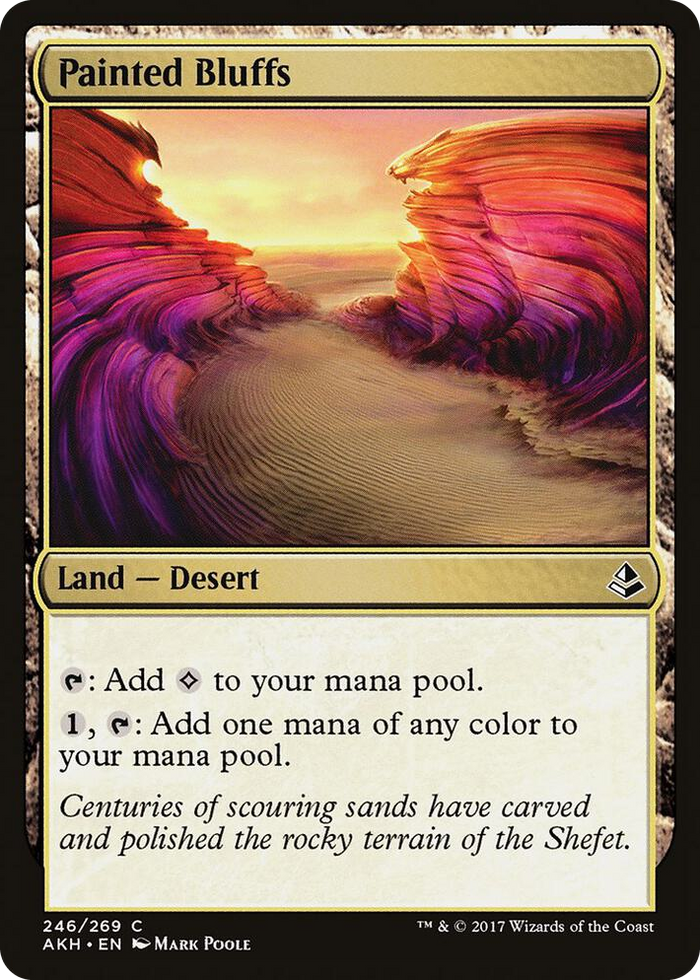 Painted Bluffs #246 C - Amonkhet Pokemon card