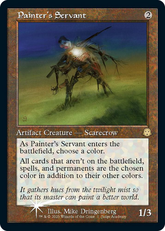 0001 Painter's Servant P Judge Promos