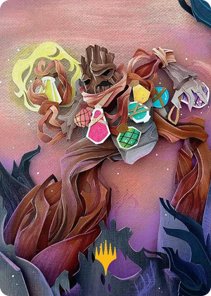 0053 Painter's Servant Art Card (Gold-Stamped Planeswalker Symbol) S Art Series: Lorwyn Eclipsed