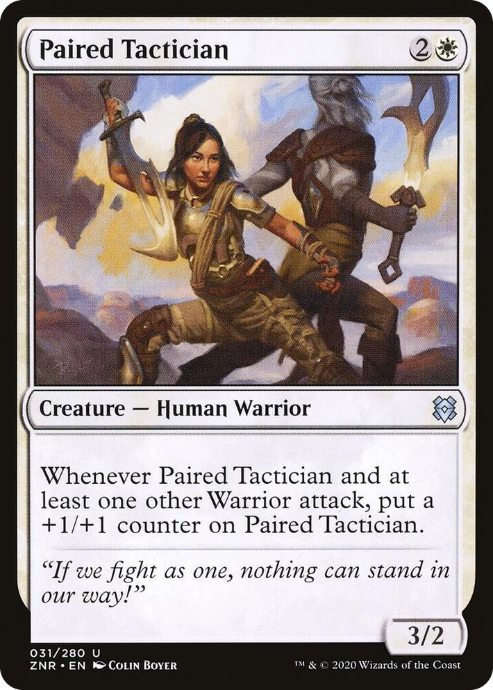 0031 Paired Tactician U Zendikar Rising