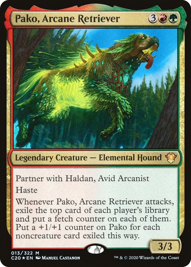 0013 Pako, Arcane Retriever M Commander 2020