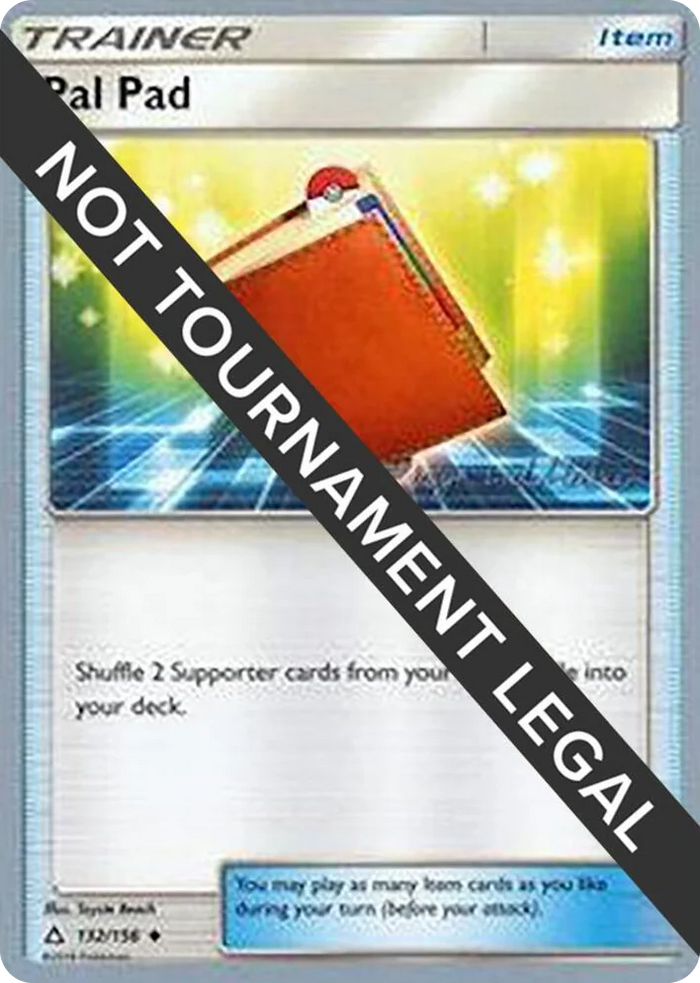 0132 Pal Pad - 2019 (Kaya Lichtleitner) Uncommon World Championship Decks