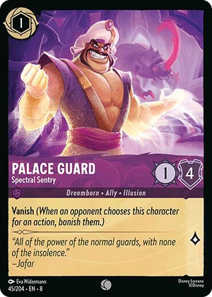 0045 Palace Guard - Spectral Sentry Common Reign of Jafar