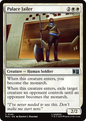 0140 Palace Jailer U Commander: Marvel Super Heroes