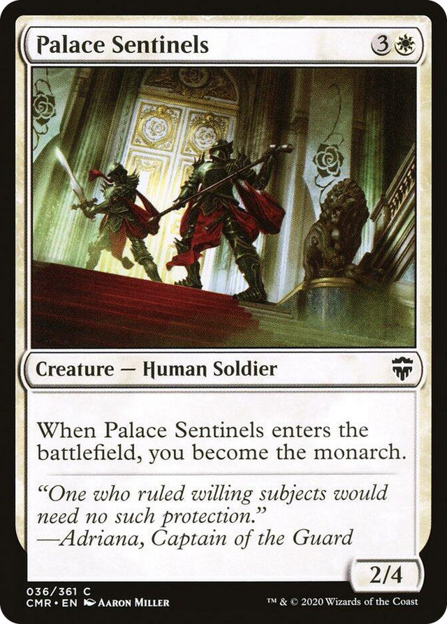 0036 Palace Sentinels C Commander Legends
