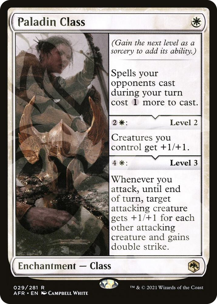 0029 Paladin Class R AFR Ampersand Promos