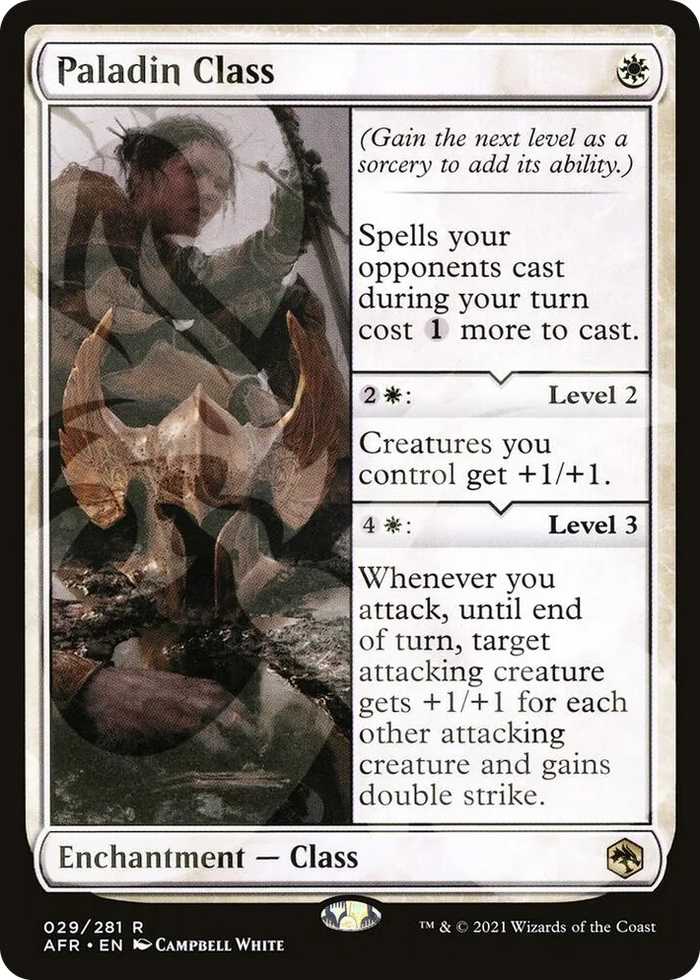 0029 Paladin Class R AFR Ampersand Promos