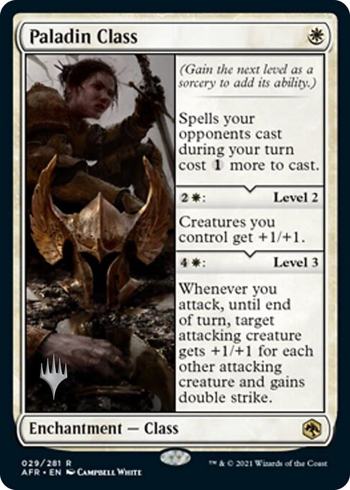 0029 Paladin Class R Promo Pack: Adventures in the Forgotten Realms