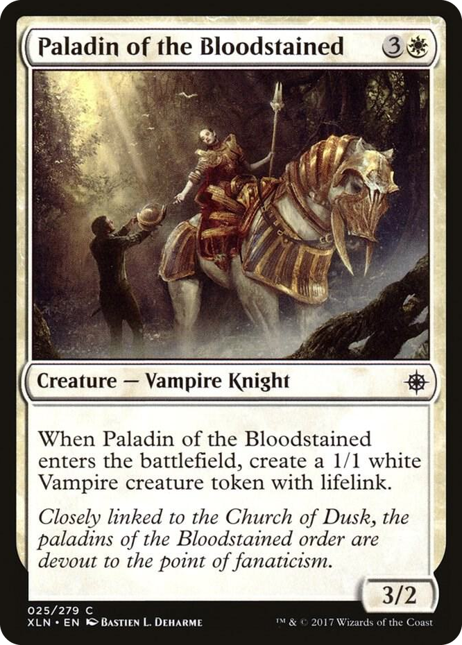 0025 Paladin of the Bloodstained C Ixalan