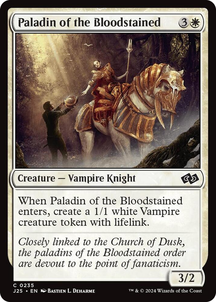 Paladin of the Bloodstained #235 C - Foundations Jumpstart Pokemon card