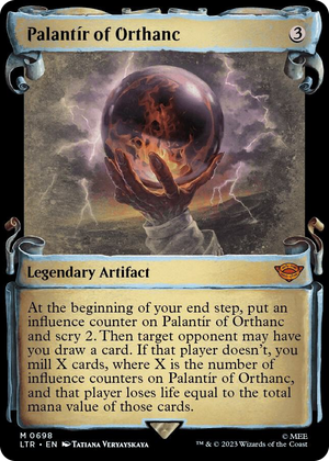 0698 Palantir of Orthanc (Showcase Scrolls) M Universes Beyond: The Lord of the Rings: Tales of Middle-earth