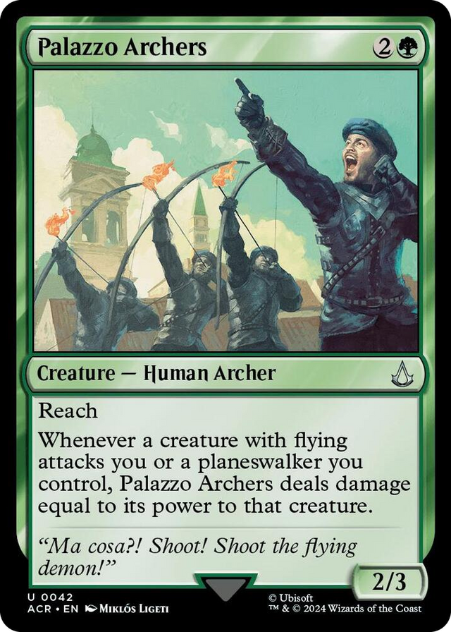 0042 Palazzo Archers U Universes Beyond: Assassin's Creed