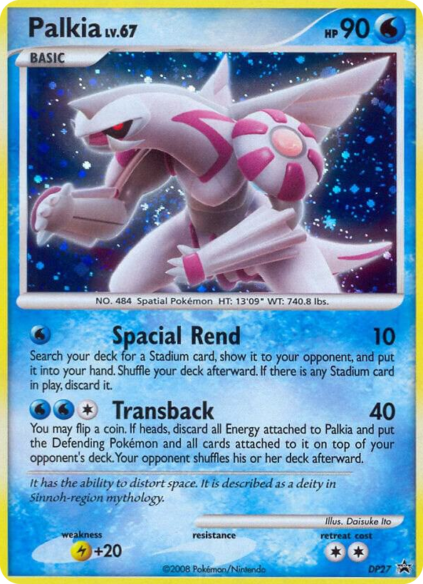 DP027 Palkia - DP27 Promo Diamond and Pearl Promos