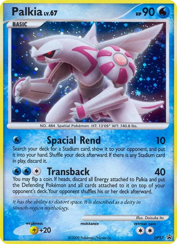 DP027 Palkia - DP27 Promo Diamond and Pearl Promos