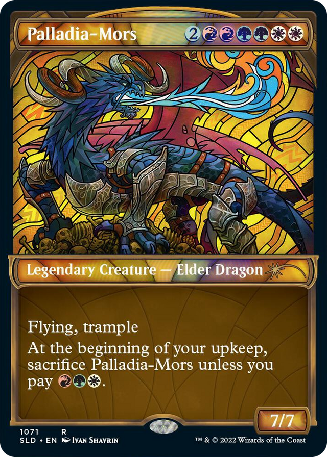 1071 Palladia-Mors (Stained Glass) (Textured Foil) R Secret Lair Drop Series