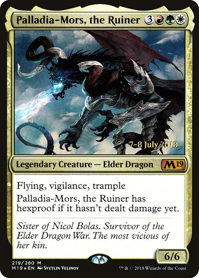 0219 Palladia-Mors, the Ruiner M Prerelease Cards