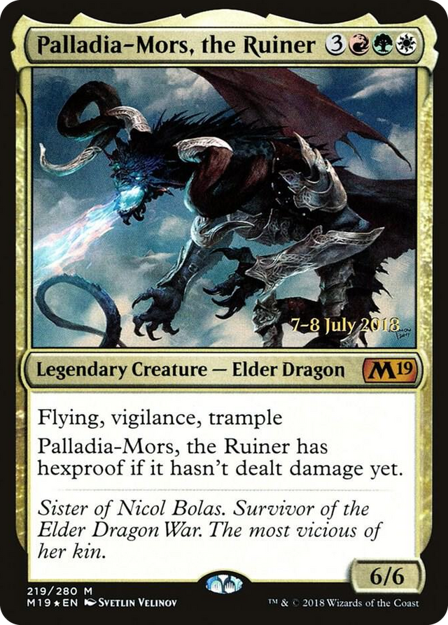 0219 Palladia-Mors, the Ruiner M Prerelease Cards