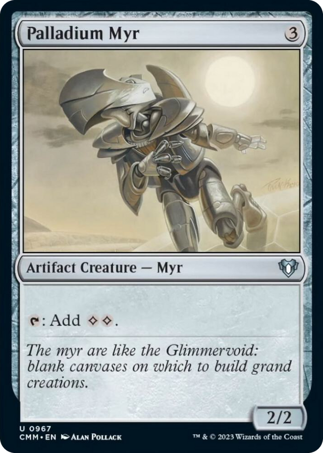 0967 Palladium Myr U Commander Masters