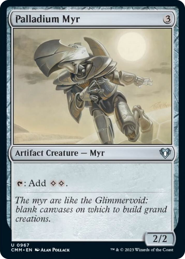 0967 Palladium Myr U Commander Masters