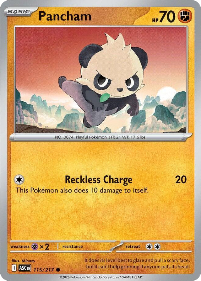 0115 Pancham Common Ascended Heroes