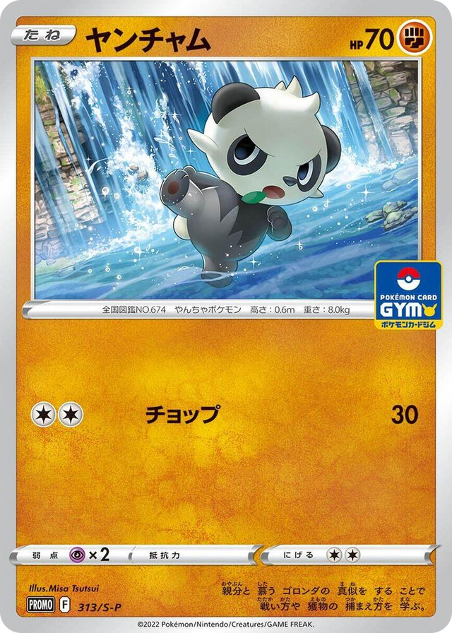 0313 Pancham - 313/S-P Common S-P: Sword & Shield Promos