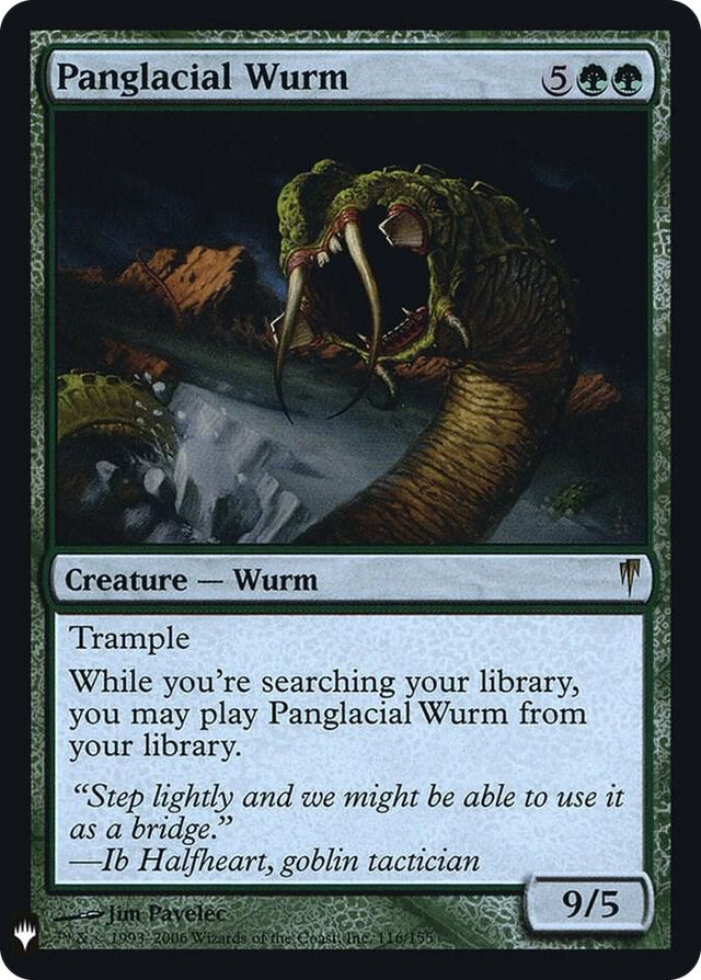 0116 Panglacial Wurm R The List Reprints