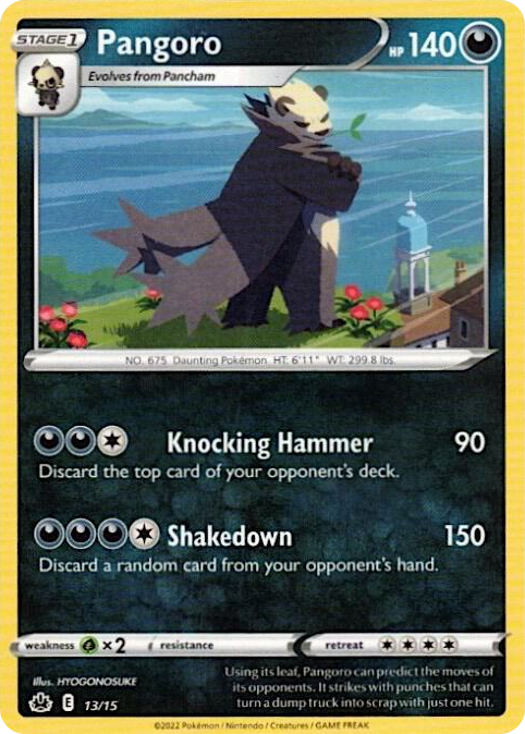 0013 Pangoro Promo McDonald's Promos 2022