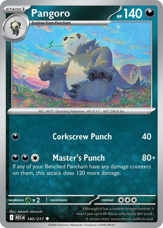 0140 Pangoro Uncommon Ascended Heroes