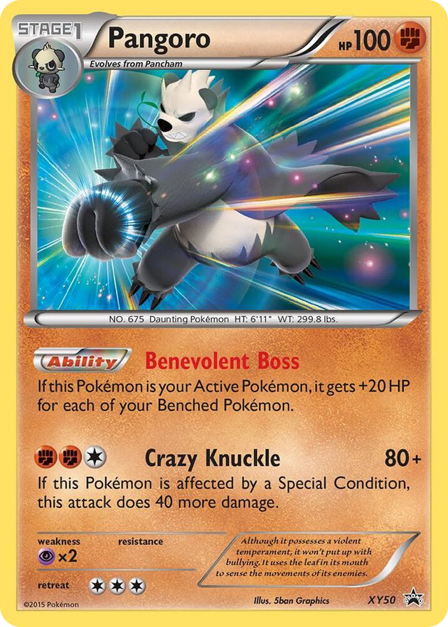 XY050 Pangoro - XY50 Promo XY Promos