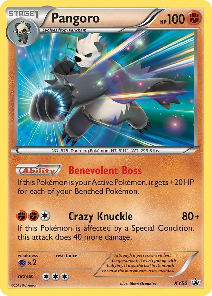 XY050 Pangoro - XY50 Promo XY Promos