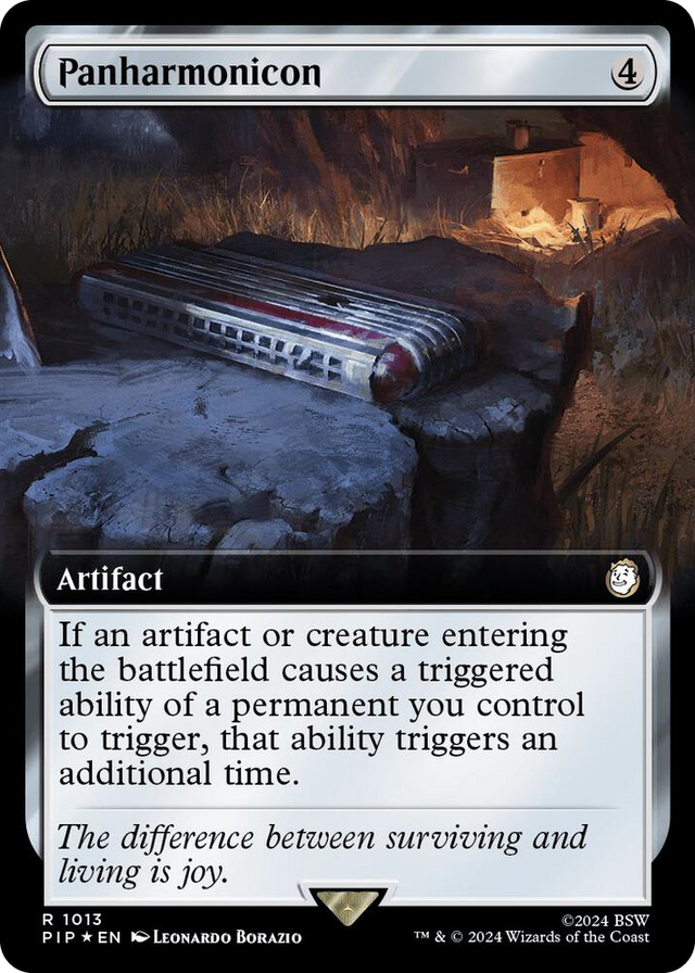 1013 Panharmonicon (Extended Art) (Surge Foil) R Universes Beyond: Fallout