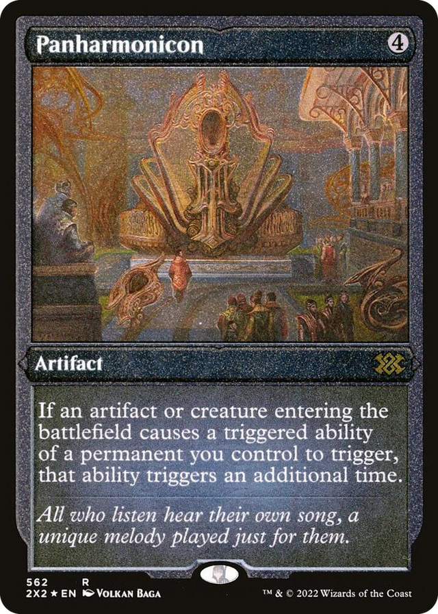 0562 Panharmonicon (Foil Etched) R Double Masters 2022