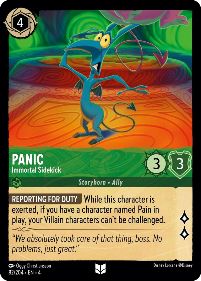 0082 Panic - Immortal Sidekick Uncommon Ursula's Return