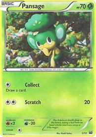 0002 Pansage Promo McDonald's Promos 2012