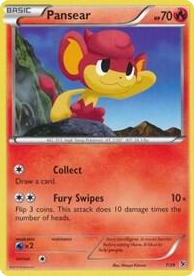 0007 Pansear Common Kalos Starter Set