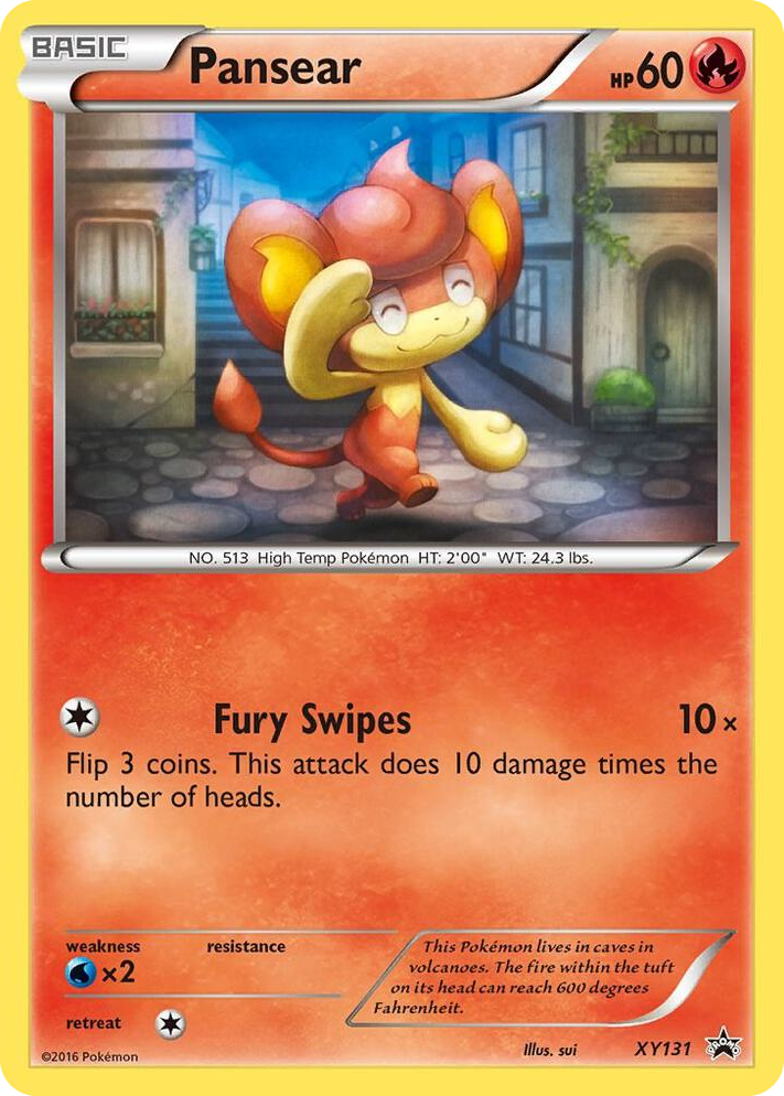 XY131 Pansear Promo XY Promos