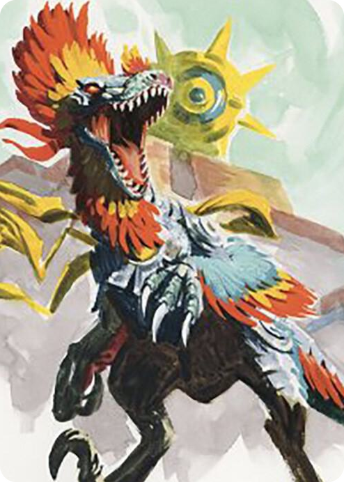 0075 Pantlaza, Sun-Favored Art Card S Art Series: The Lost Caverns of Ixalan