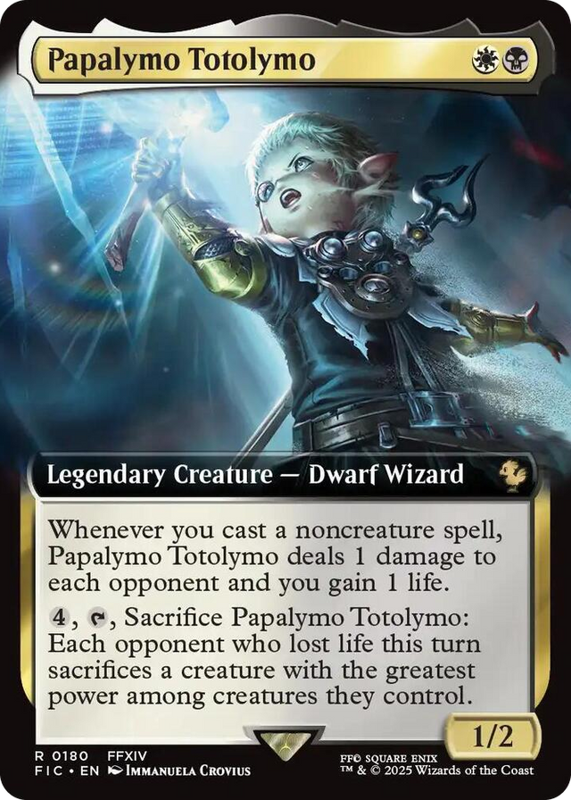 0180 Papalymo Totolymo (Extended Art) R Commander: FINAL FANTASY