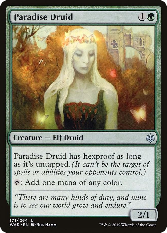 0171 Paradise Druid U War of the Spark