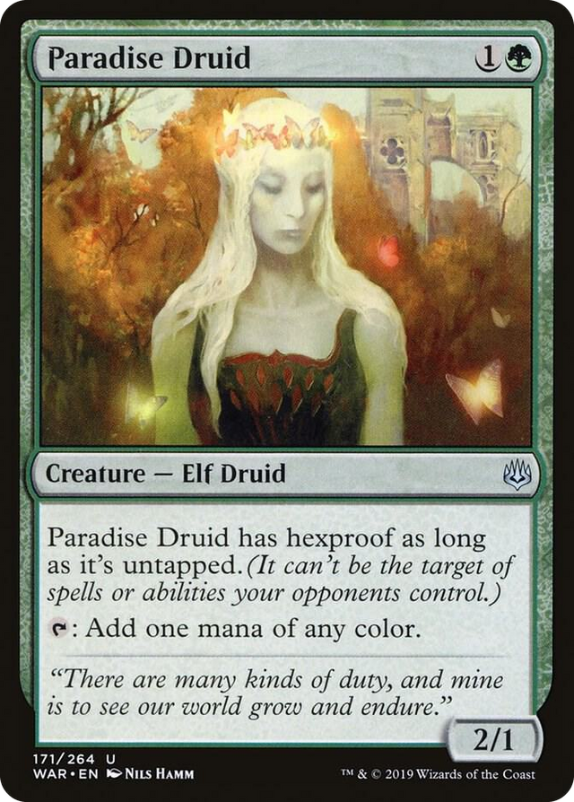 0171 Paradise Druid U War of the Spark