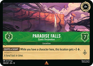 0108 Paradise Falls - Exotic Destination Rare Attack of the Vine!