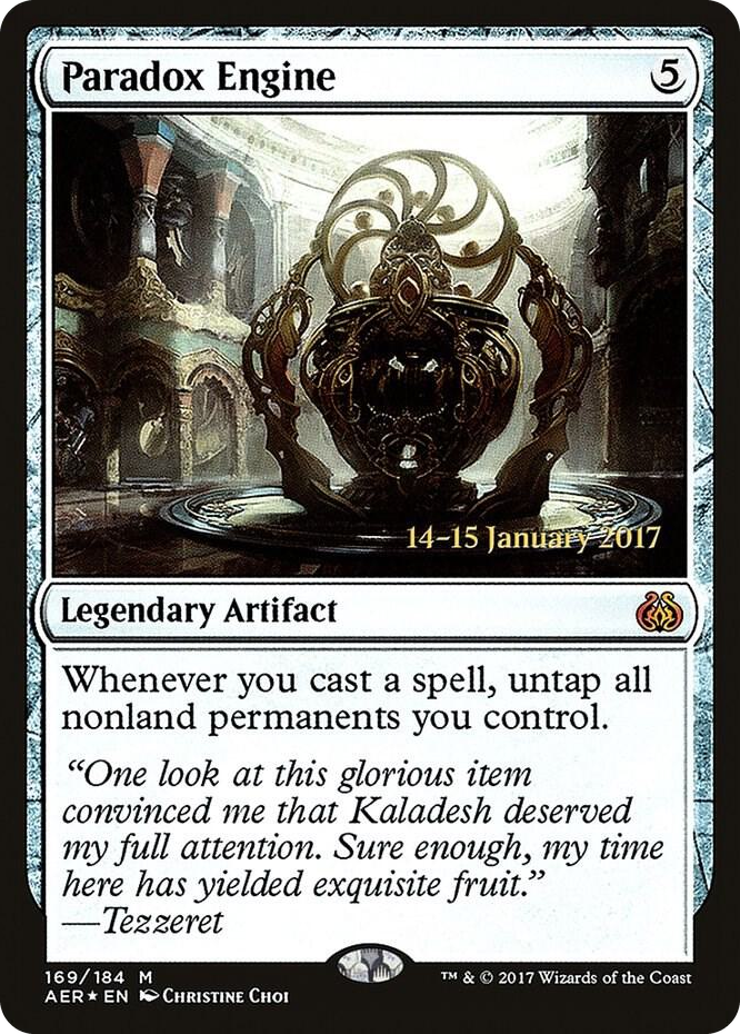 0169 Paradox Engine M Prerelease Cards