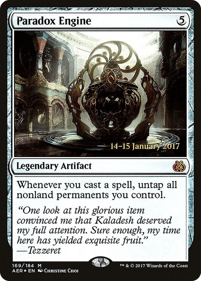0169 Paradox Engine M Prerelease Cards