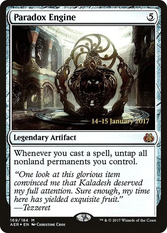 0169 Paradox Engine M Prerelease Cards