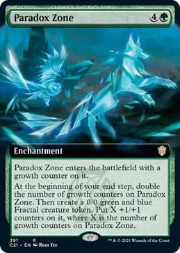 0391 Paradox Zone (Extended Art) R Commander 2021
