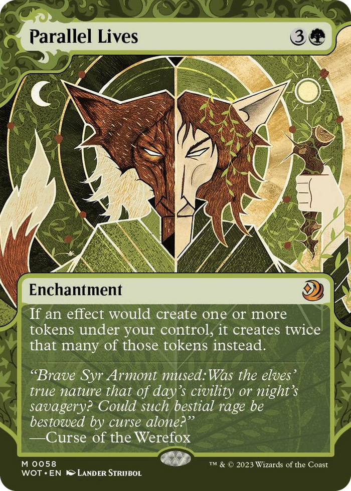 Parallel Lives #58 M - Wilds of Eldraine: Enchanting Tales Pokemon card