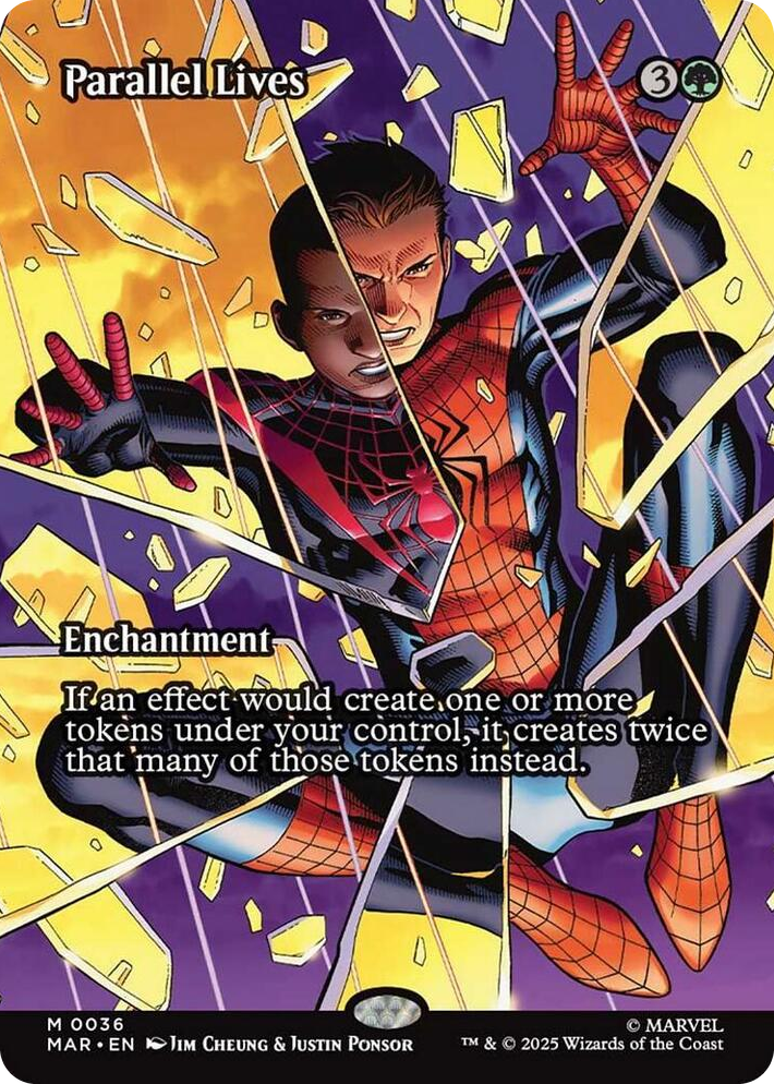 0036 Parallel Lives (Borderless) M Marvel Universe Eternal-Legal